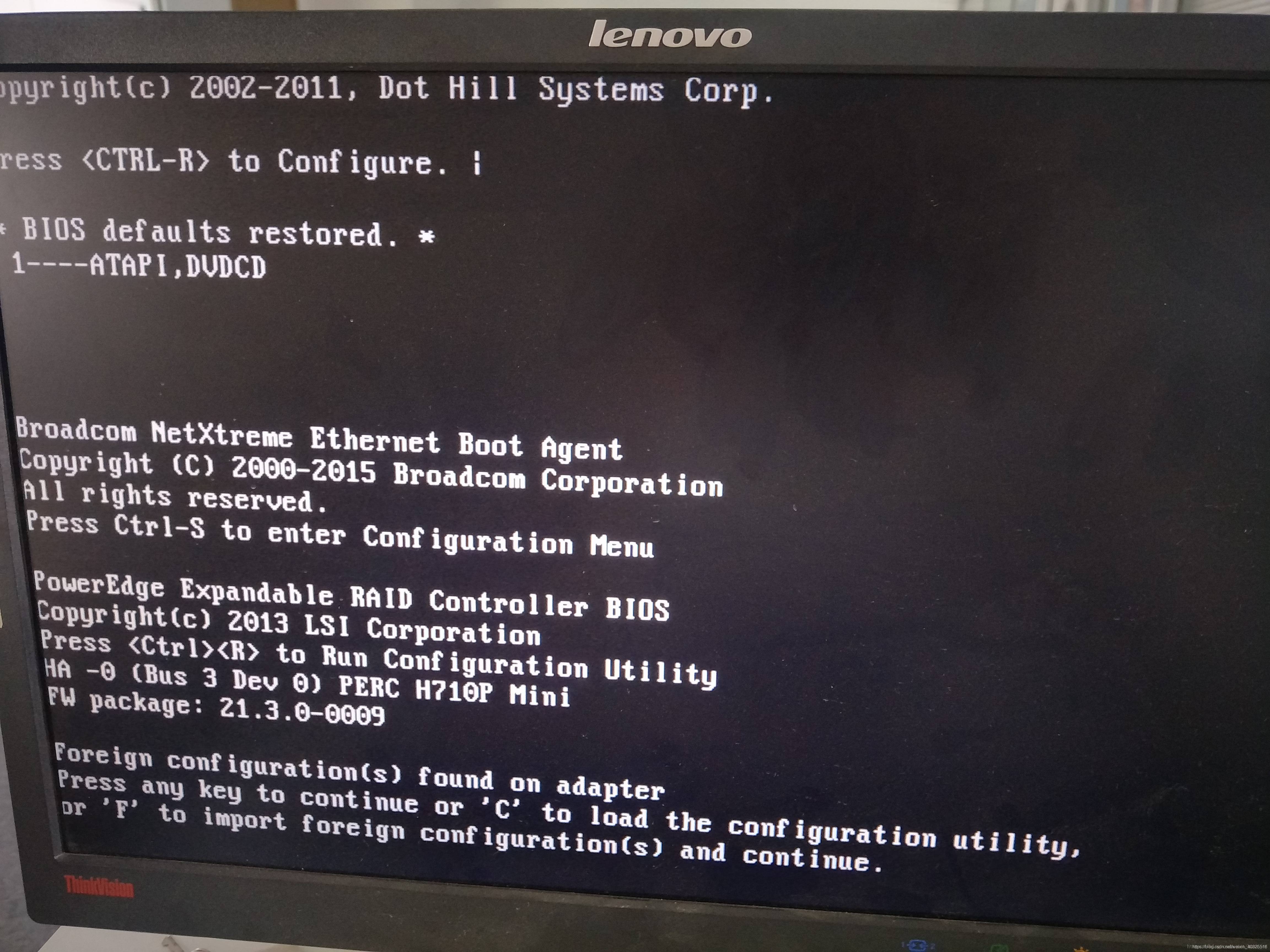 Dell PowerEdge R720型号 raid配置以及装系统